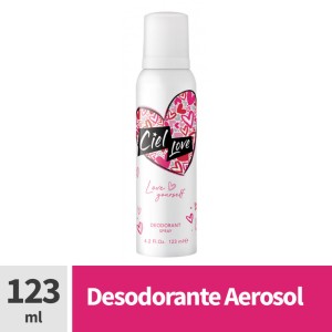CIEL DESODORANTE LOVE x 123ml